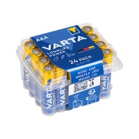 Varta AAA Longlife Power LR03 Alkaline baterijos 24 vnt.